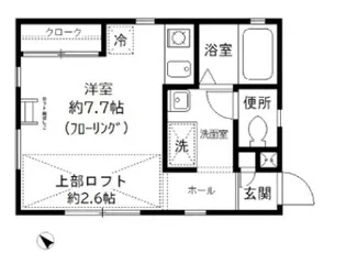 Court Senkawa【2階】の間取り