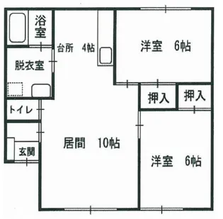 第5石塚コーポ【2階】の間取り