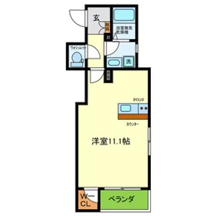 Lino月見山【1階】の間取り