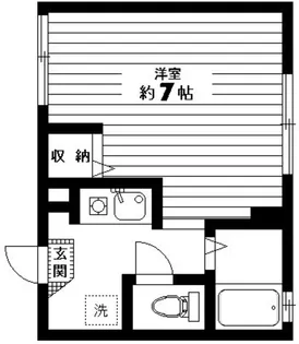 サニーガーデン【1階】の間取り