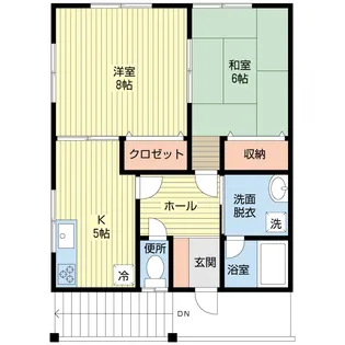 グレースハイツ【2階】の間取り