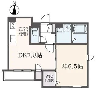 メゾン イーハトーブ【1階】の間取り