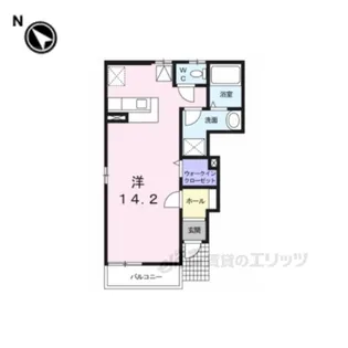 アルカンシエル【1階】の間取り