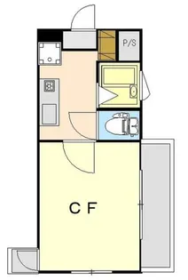 清水町マンション【3階】の間取り