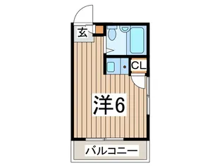 ラフィネ並木元町【4階】の間取り