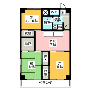 REVE【2階】の間取り