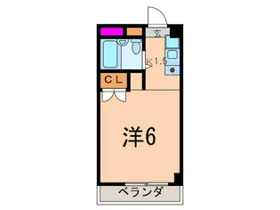 ラウンドマンションII【2階】の間取り