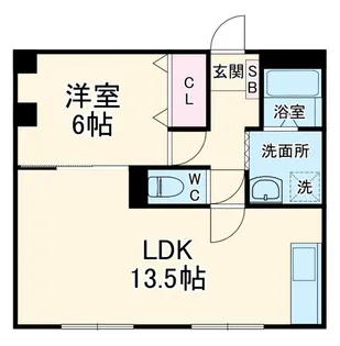 ワカバビル【3階】の間取り