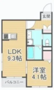 ENSTEPNo.11高宮南【2階】の間取り