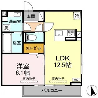 トルマリーナ相武台【2階】の間取り