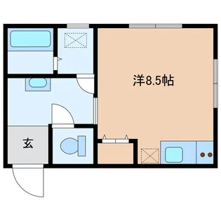 クラシア姉崎【2階】の間取り