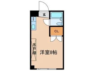 ヴィラ ガ―デン【1階】の間取り
