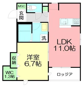 プルミエール湘南二宮I【3階】の間取り