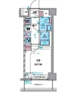 GENOVIAお花茶屋IIskygarden【6階】の間取り