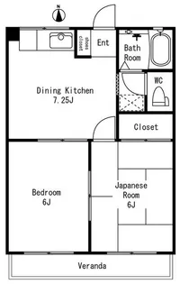 メゾン慶政【2階】の間取り