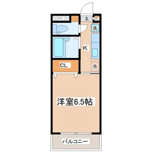 フォレストプラザ【1階】の間取り