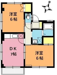 第一高橋マンション【3階】の間取り