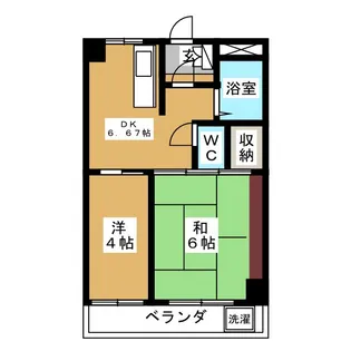 柴又STマンション【1階】の間取り