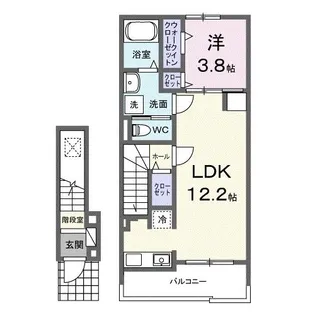 ヴィオラ マーレ【2階】の間取り