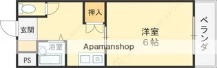 TAIHOメゾン大今里【4階】の間取り