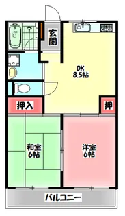 S&Kパルデンス【2階】の間取り