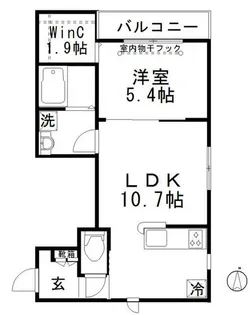 Hebel Maison Lupinus【3階】の間取り