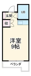 フルカワ第2ビル【4階】の間取り