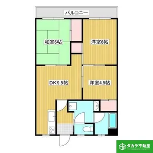 ボスコ南大分【3階】の間取り