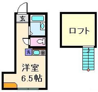 アークエステート北千住【2階】の間取り