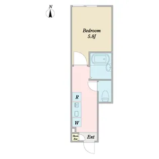 Ark新小岩【1階】の間取り