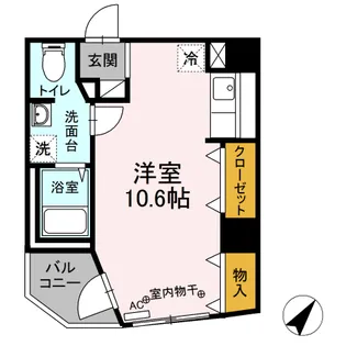 シティメゾン向島【5階】の間取り