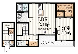 プチメゾン面影橋【2階】の間取り