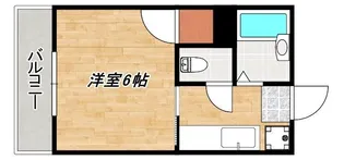 レインボー鴨池【2階】の間取り