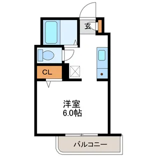 ヒューマンプラザ北大前【7階】の間取り