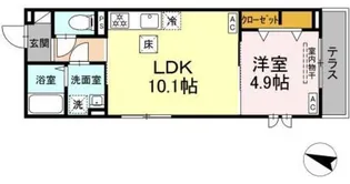 ウィズ【1階】の間取り
