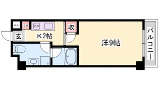 La Chouette ラ・シュエット【4階】の間取り
