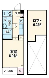 FAMILY STAGE伝馬町【2階】の間取り