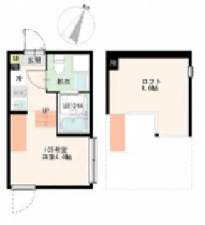 Tokyo Lumina【1階】の間取り