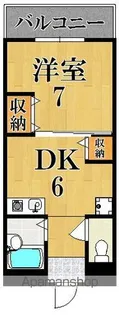 コンフォート25【2階】の間取り