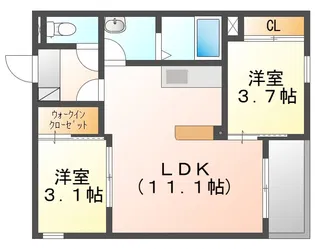 Regalest Plus【2階】の間取り