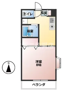 ヴィラ・ペスカトーラ【2階】の間取り