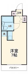 クラウンパレス与野本町【4階】の間取り