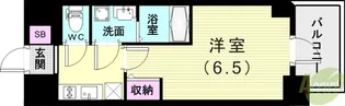 ワールドアイ神戸ハーバーランドIII【9階】の間取り