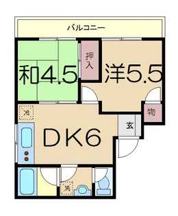 丸ト本店ビル【3階】の間取り