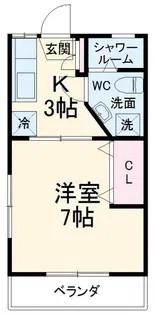 サンハイツ【2階】の間取り