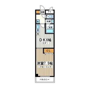 アベニュー姫島【5階】の間取り