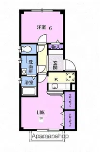 サンライフFURUTA3【1階】の間取り