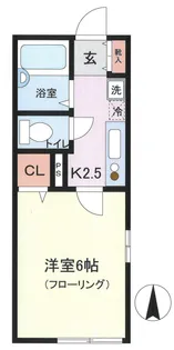 ユアーズ【1階】の間取り