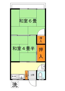 パーク千野【2階】の間取り