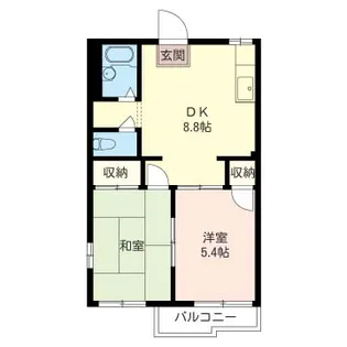 ヴィラ・アルタ【2階】の間取り